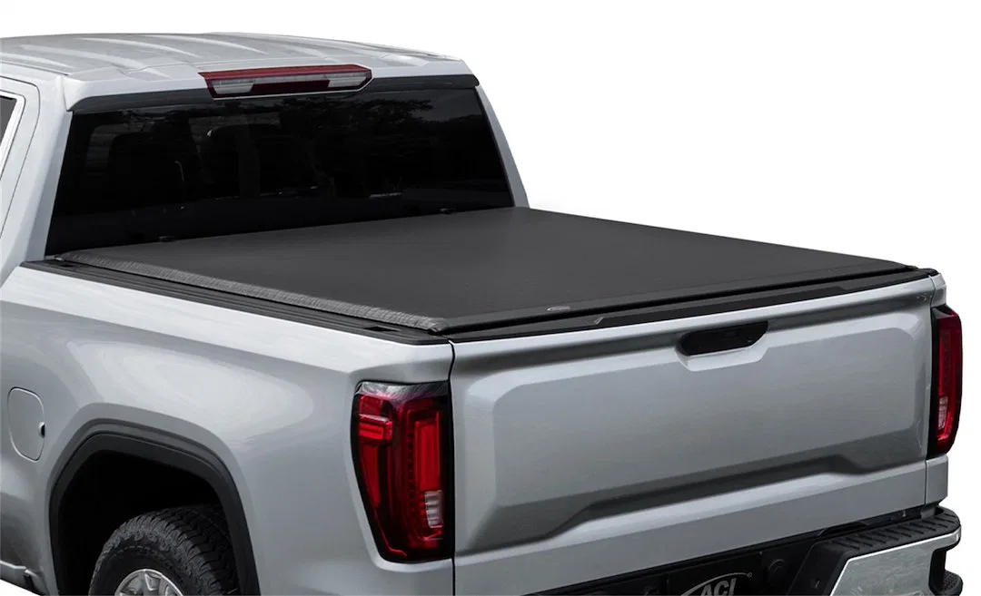 42359 – ACCESS Tonneau Cover, Soft Roll-Up Hook And Loop Low Profile Black Vinyl Lockable Using Tailgate Handle Lock ...
